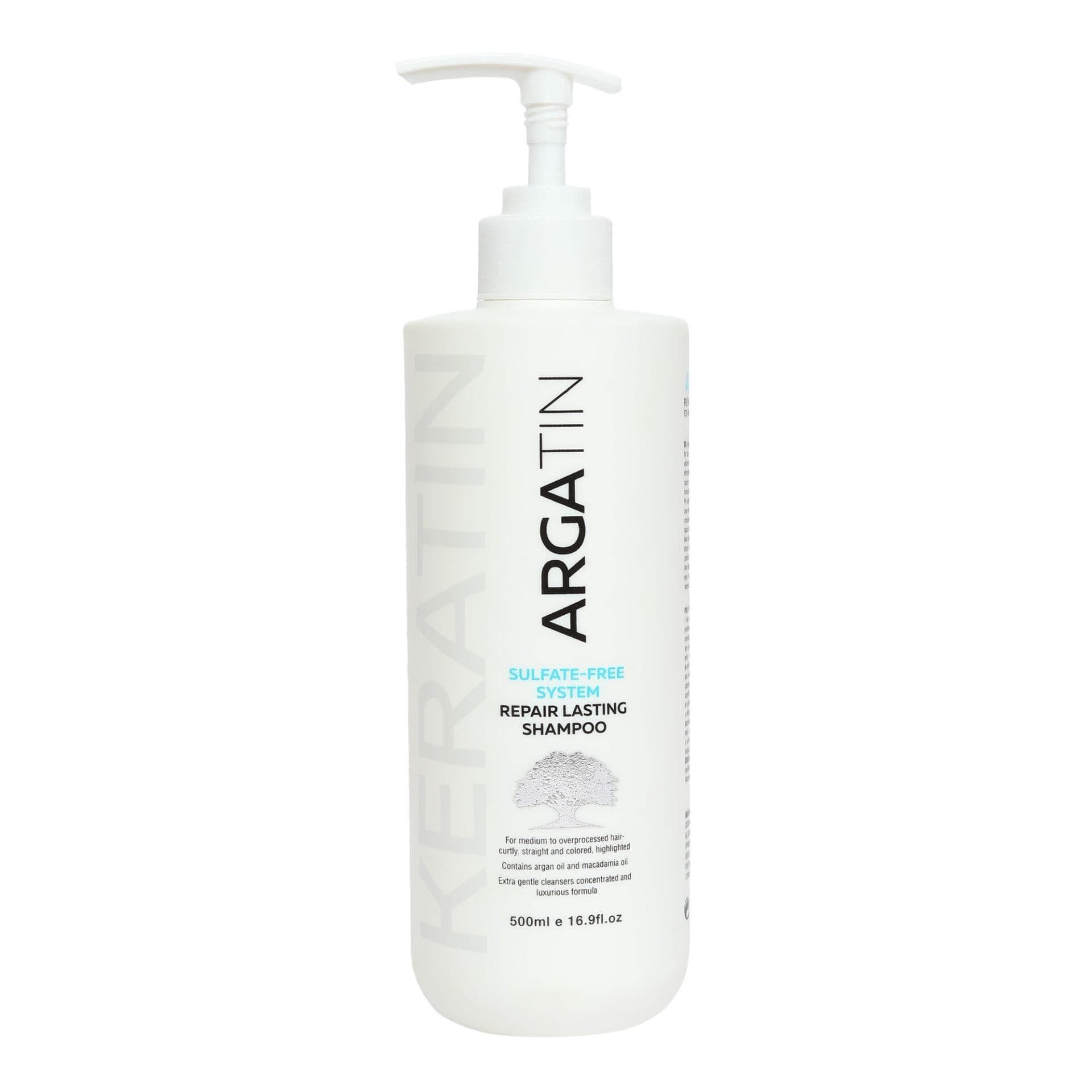 Argatin Keratin Repair Lasting Shampoo for Sulphate free 500ml