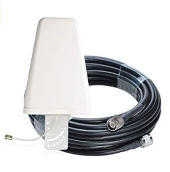 High Gain LPDA Antenna 12 dBi with LMR400 Coaxial Cable TNC to N Male Connector for 4G LTE GSM Landline Phone, Wireless WiFi Router, Gateway | 10 Meters