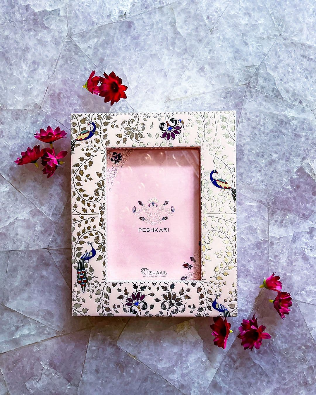 Peshkari Peach Photo Frame