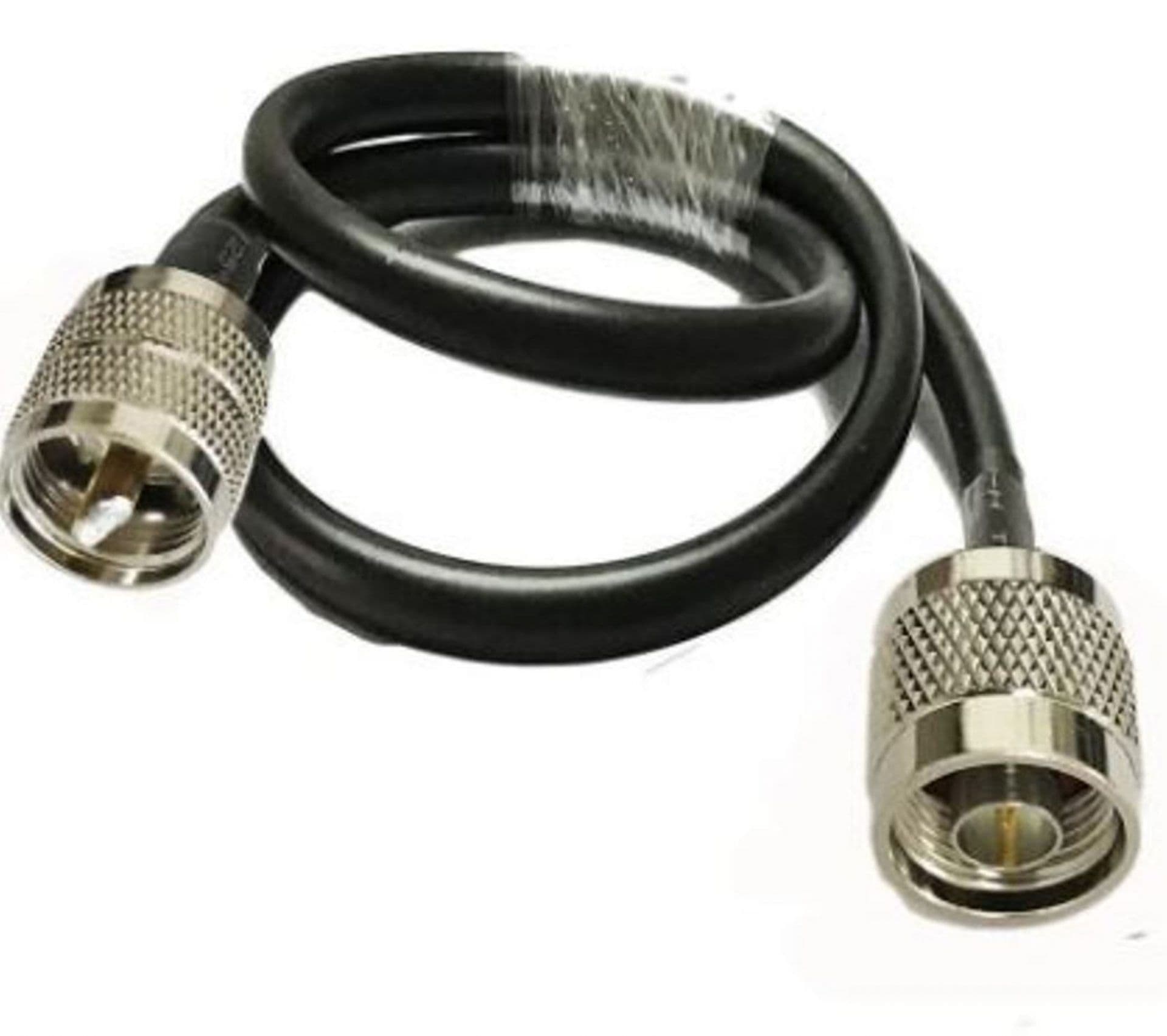 RF Coaxial Cable LMR 300 Assembly with SMA to N Male Connector for 4G 5G LTE Router Wi Fi Modem GSM Antenna White - 1 Meters