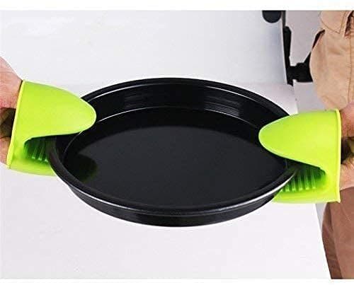 Silicone Pot Holder, Oven Mini Mitt, Cooking Pinch Grips, Kitchen Heat Resitant Solution, Set of 2