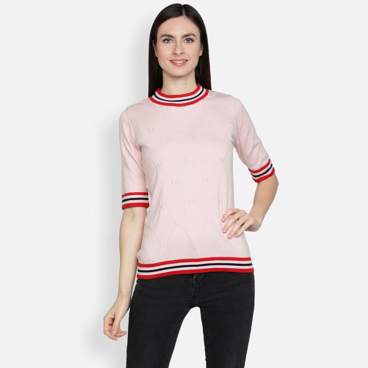 MISS18-TOP PINK+RED