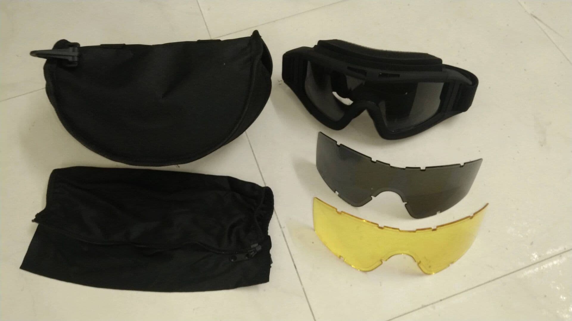 AFT BALLISTIC GOGGLES MILITARY GOGGLES BLACK