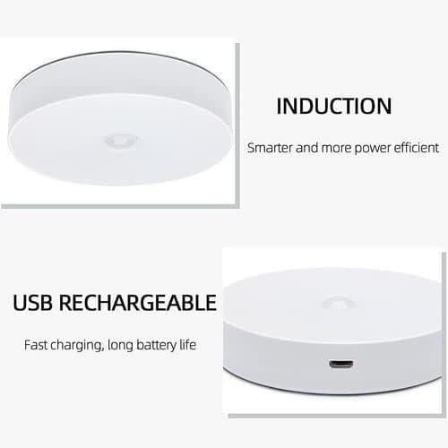 Sensor Light for Home with USB Charging Sensor Wall Light for Hallway, Wardrobe, Bedroom, Stairs