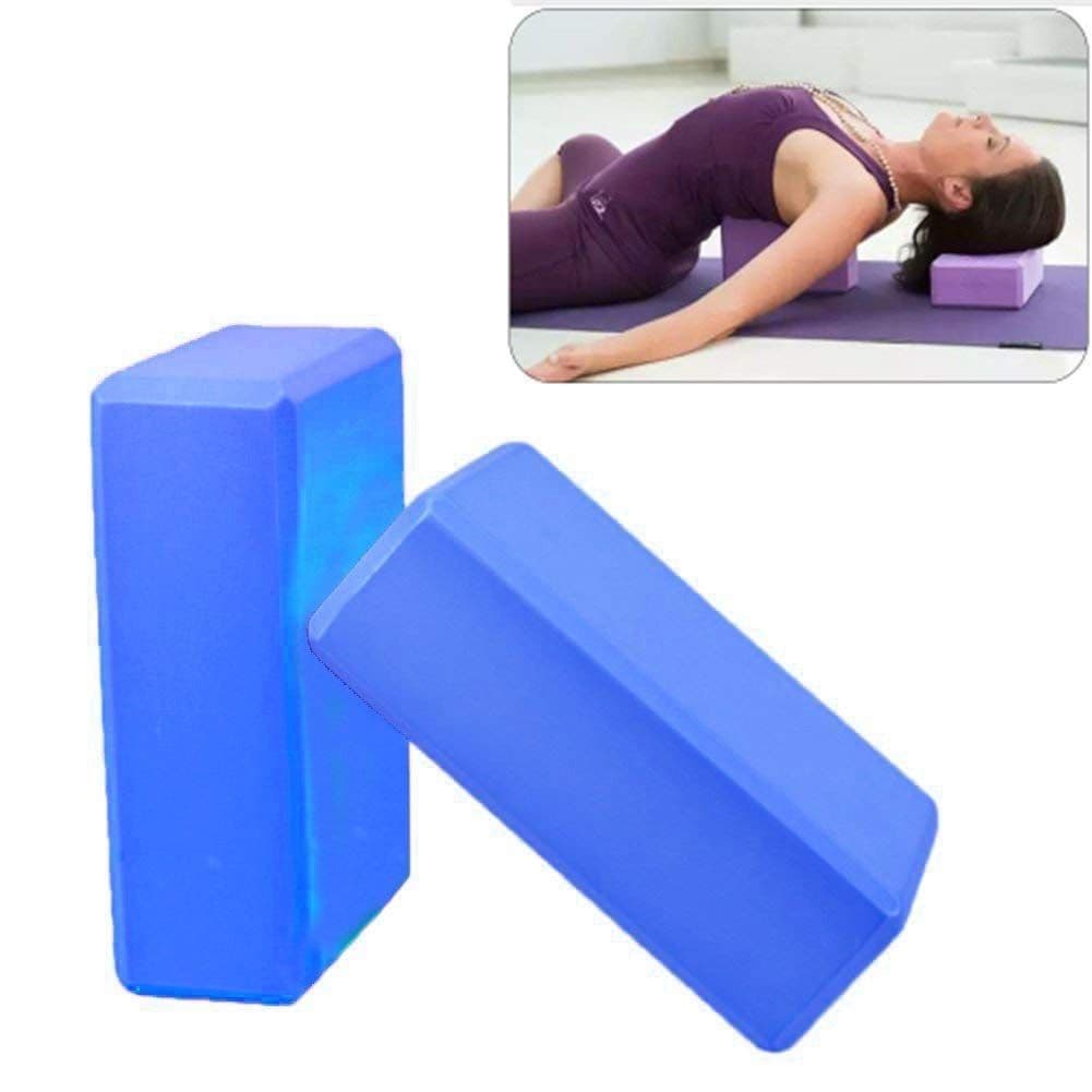 Yoga Block for Improve Strength| Flexibility|Yoga Brick Support, (Multicolor)