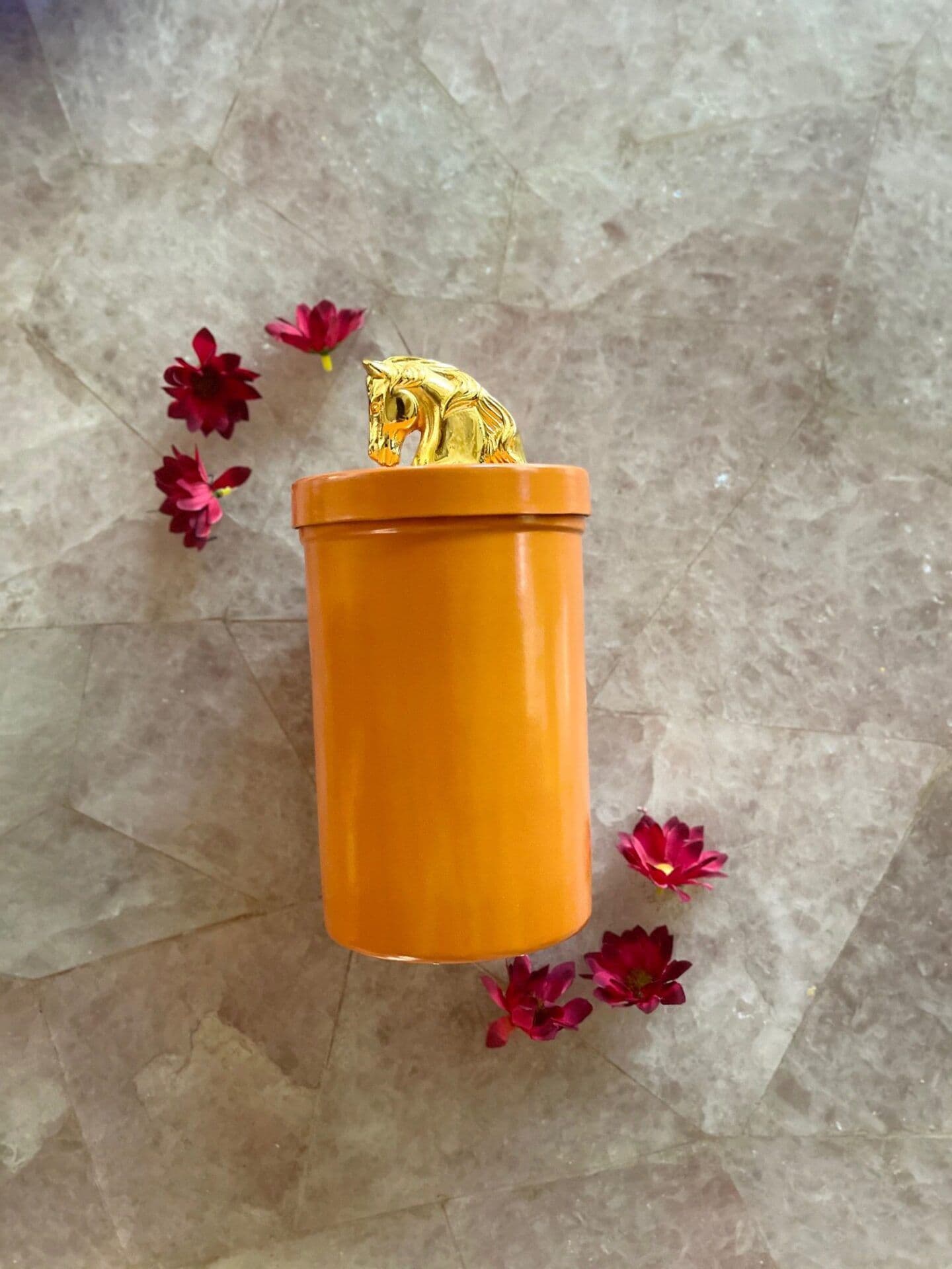 Horseknob Container Orange