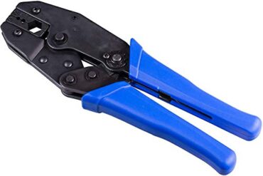 Crimping Tool for LMR 400 HLF400 RG213 RG214 Coaxial Cable RF Connectors - Heavy Duty Crimper Tool Hex Die