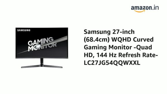 Samsung 27-inch (68.4cm) WQHD Curved Gaming Monitor -Quad HD, 144 Hz Refresh Rate- LC27JG54QQWXXL - Image 3