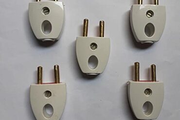 Plug Top 2 PIN 6A 240V, |2 Pin Top|Electrical Top Pack of 5