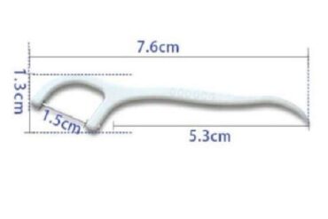 Dental Tooth Pick Flossers Toothpick Cleaners, Tooth Flossing Head Oral Dental Hygiene Brush, Tooth Cleaning Tool