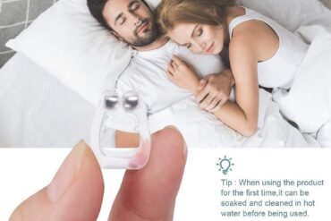 Anti Snore nose clip, Silicone Magnetic Anti Snoring Mini Nose Clips, Wonderful Sleeping, Magnetic Nose Clip,Silicone Anti Snoring Device for Better Sleep