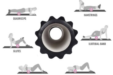Roller for Back Pain, Deep Tissue Massage and Body Pain High Density Foam Roller for Exercise in Gym, Home Back Roller for Muscle Recovery Massage Roller for Stretching, Fitness